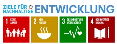 Logo Ziele für nachhaltige Entwicklung